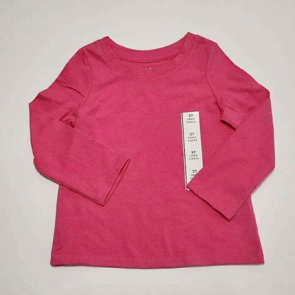 Toddler Girls 2T Long / Short Sleeves Tee & 1 Cozy‎ Red Leggings